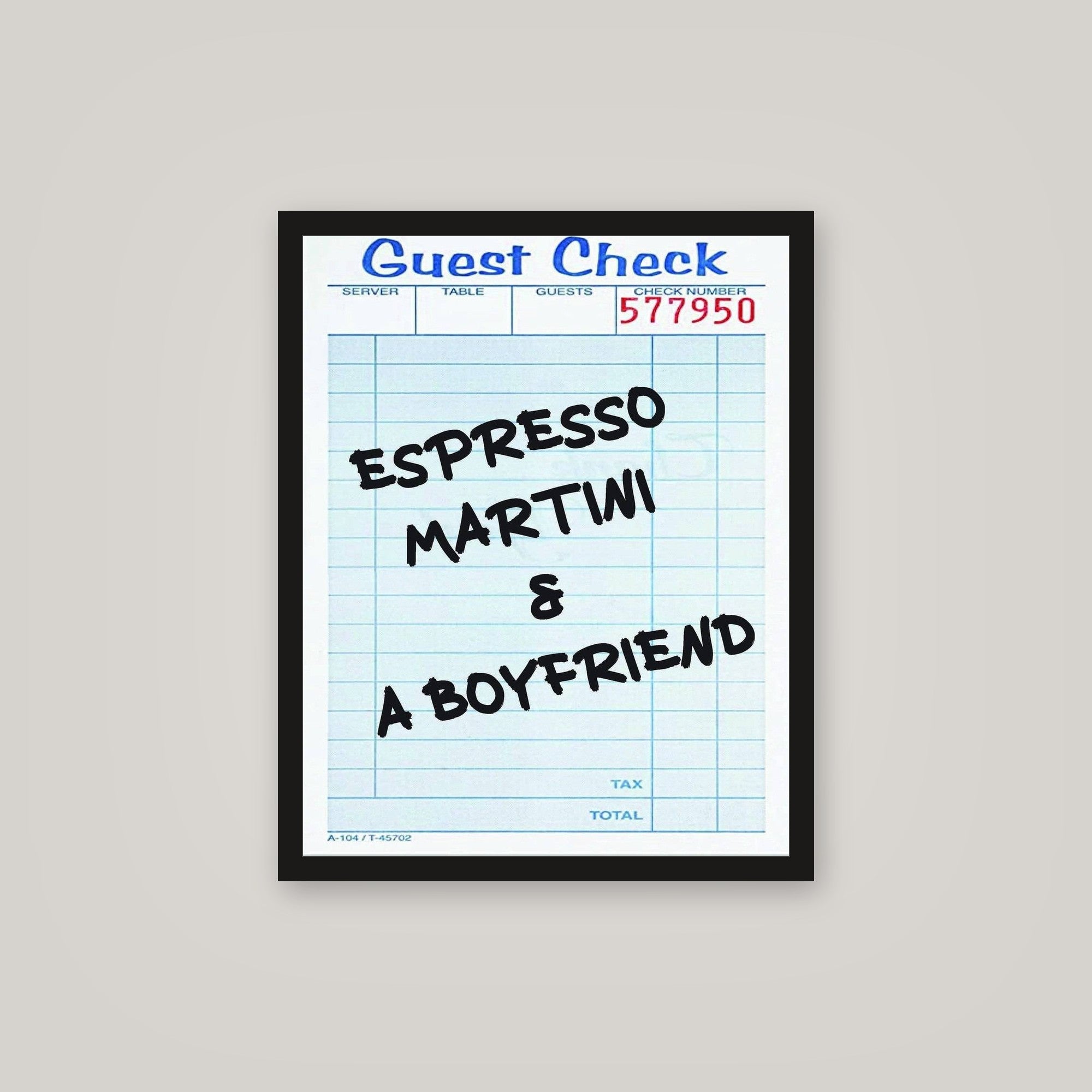 [auto-mockup] SPRESSOTINI BF POSTER - 16 x 20 in.