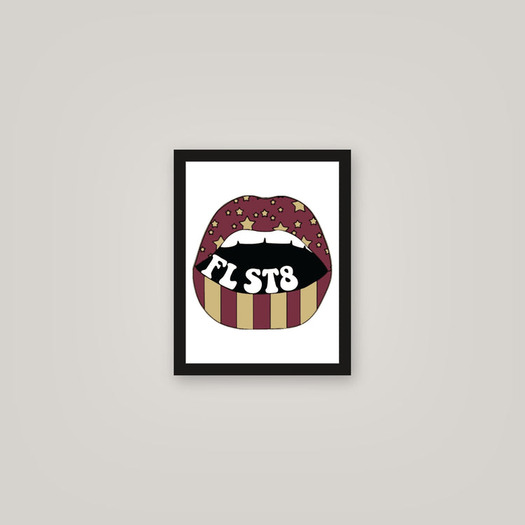 [auto-mockup] ST8 LIPS POSTER - 11 x 14in.