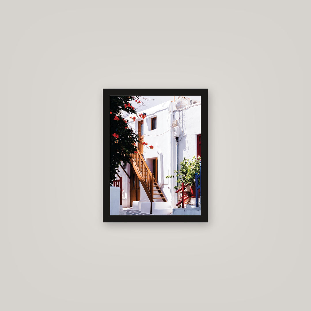 [auto-mockup] STAIRWAY TO GREECE POSTER - 11 x 14in.