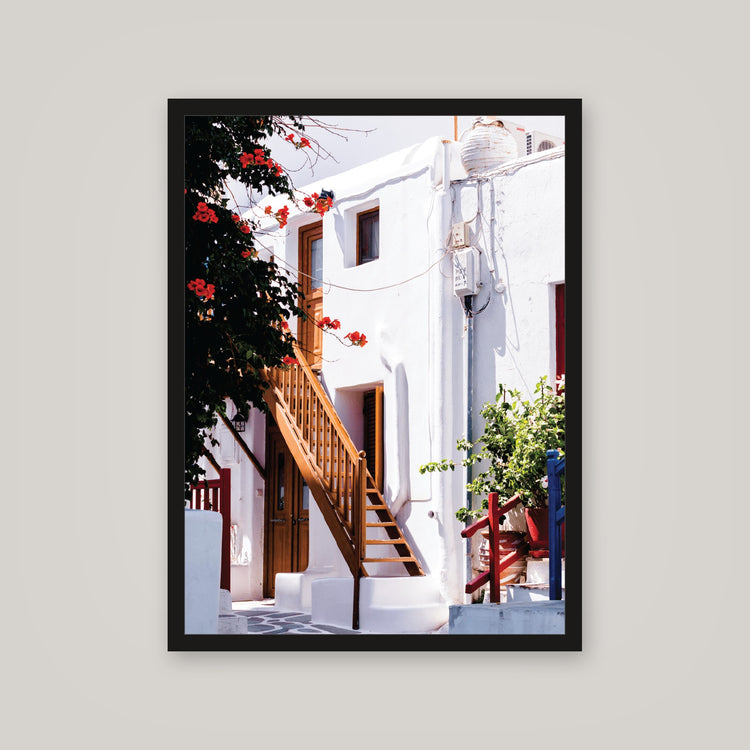 [auto-mockup] STAIRWAY TO GREECE POSTER - 18 x 24in.