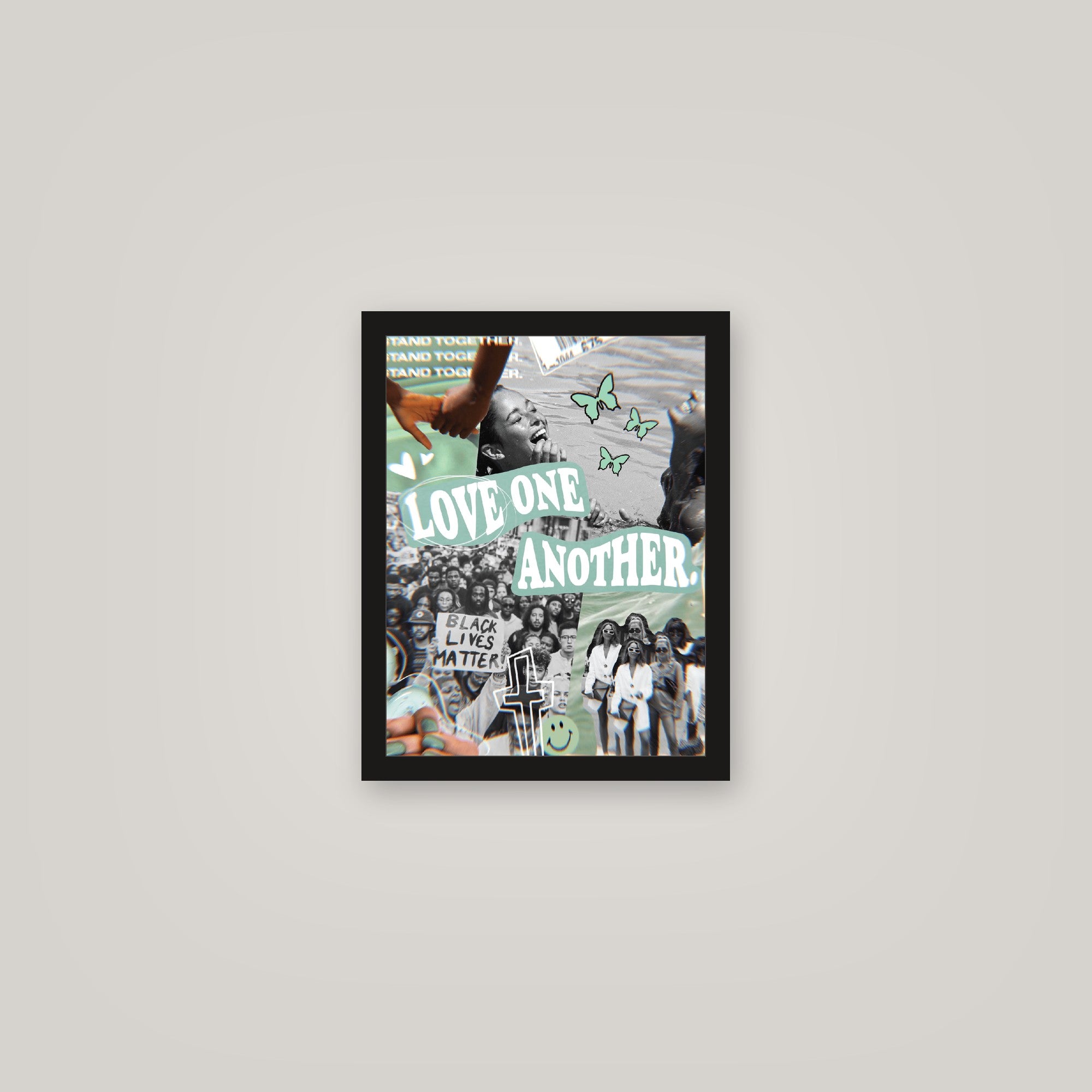 [auto-mockup] STAND TOGETHER POSTER - 11 x 14in.