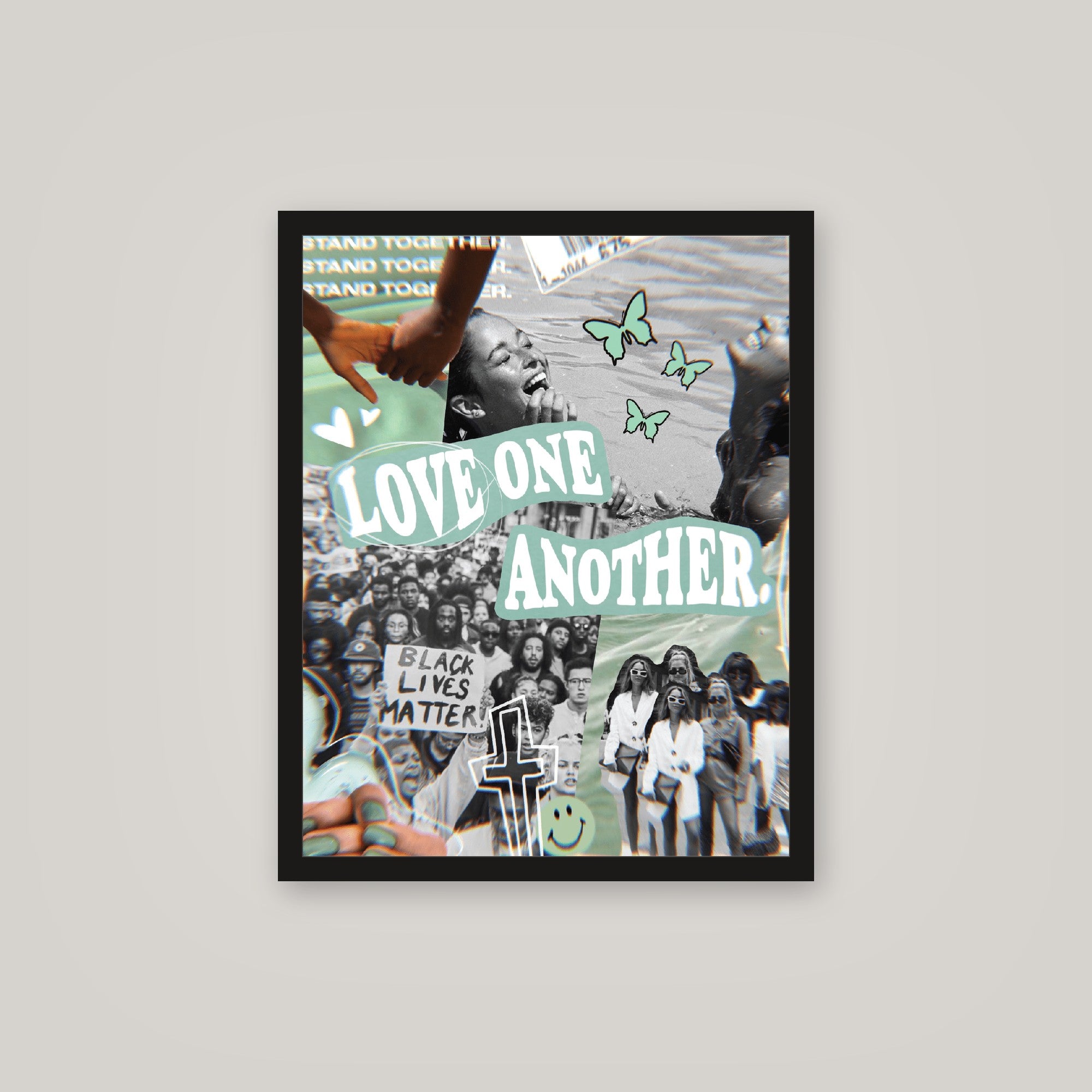 [auto-mockup] STAND TOGETHER POSTER - 16 x 20in.