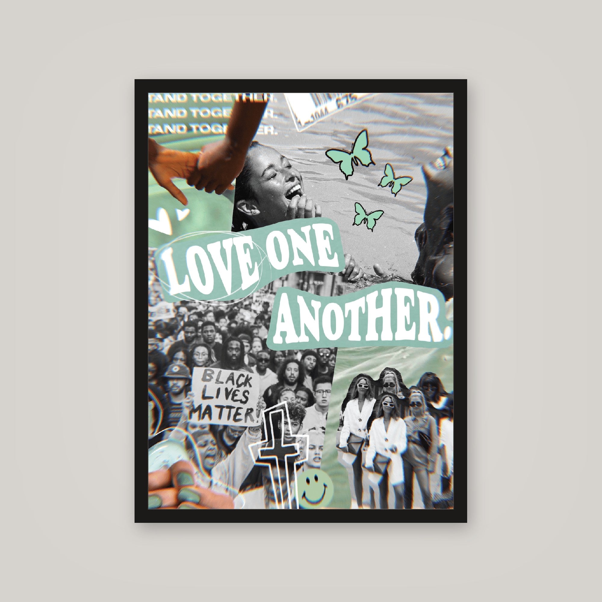 [auto-mockup] STAND TOGETHER POSTER - 18 x 24in.