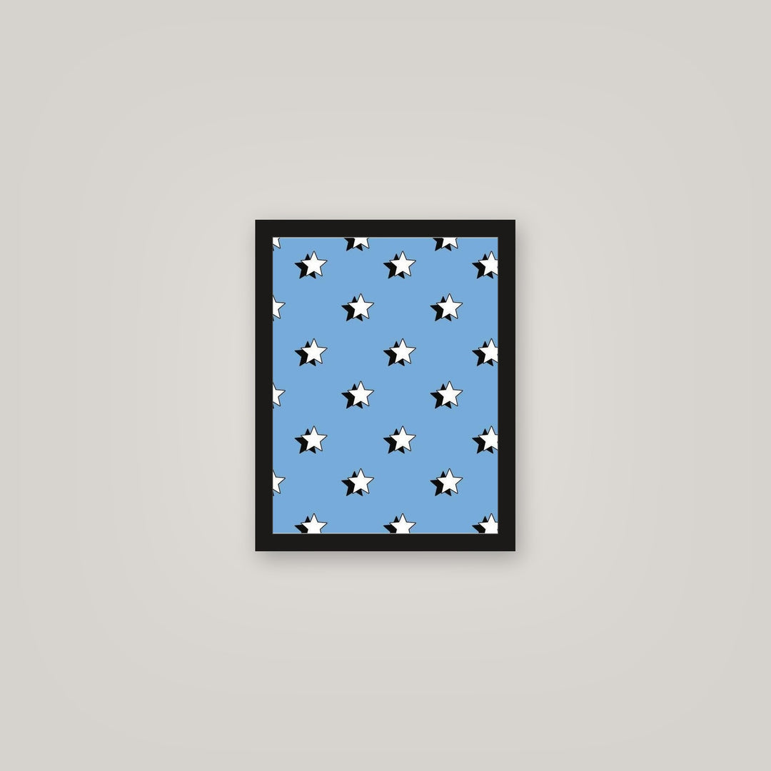 [auto-mockup] STARS POSTER IN MULTIPLE COLORS - 11 x 14in.