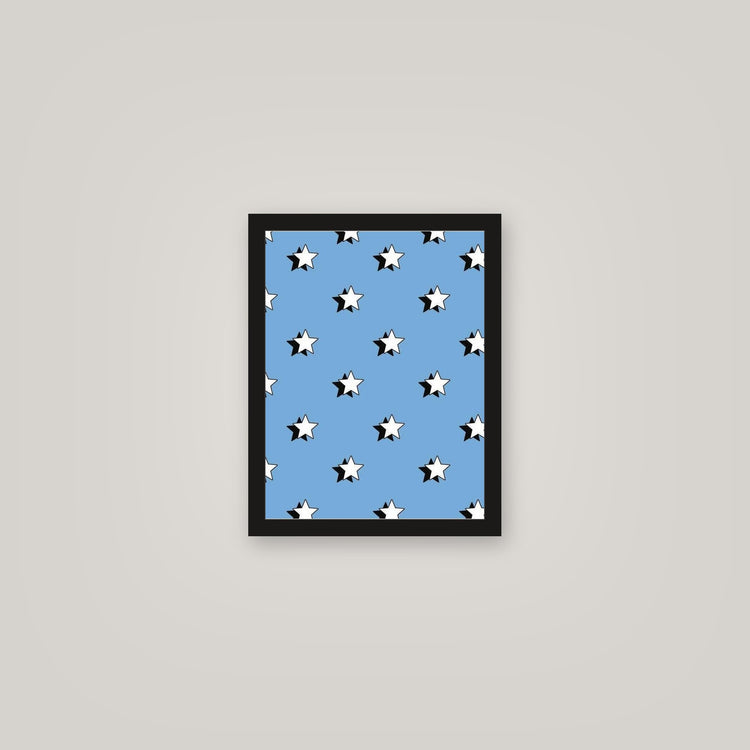 [auto-mockup] STARS POSTER IN MULTIPLE COLORS - 11 x 14in.