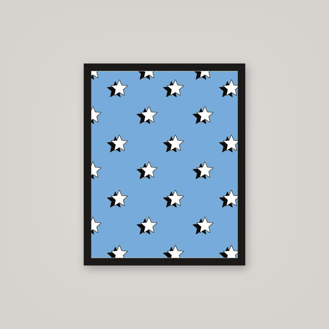 [auto-mockup] STARS POSTER IN MULTIPLE COLORS - 16 x 20in.