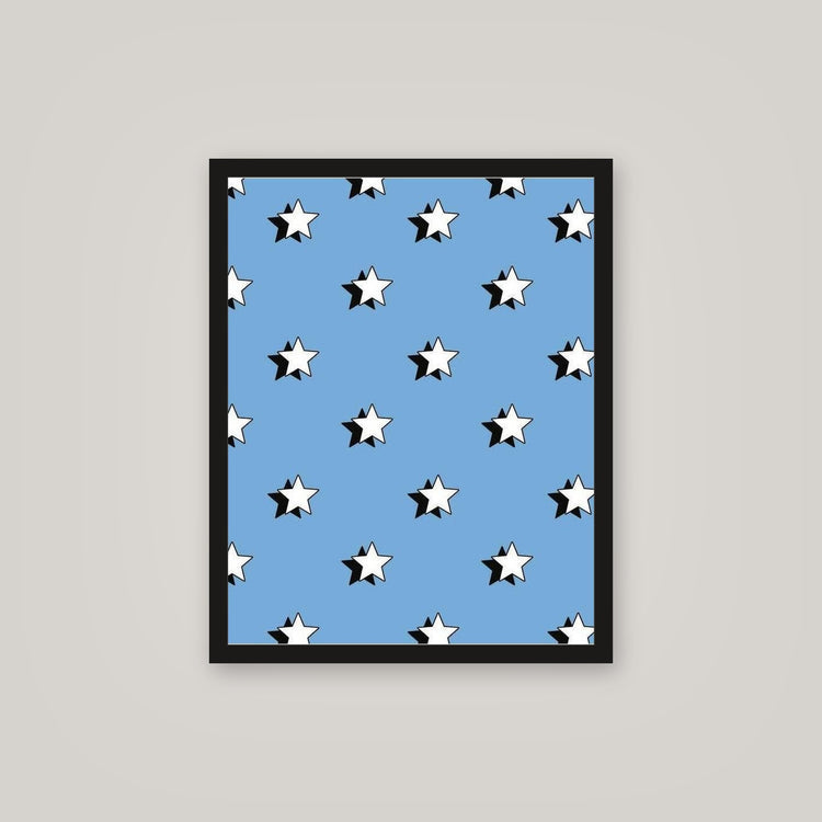 [auto-mockup] STARS POSTER IN MULTIPLE COLORS - 16 x 20in.