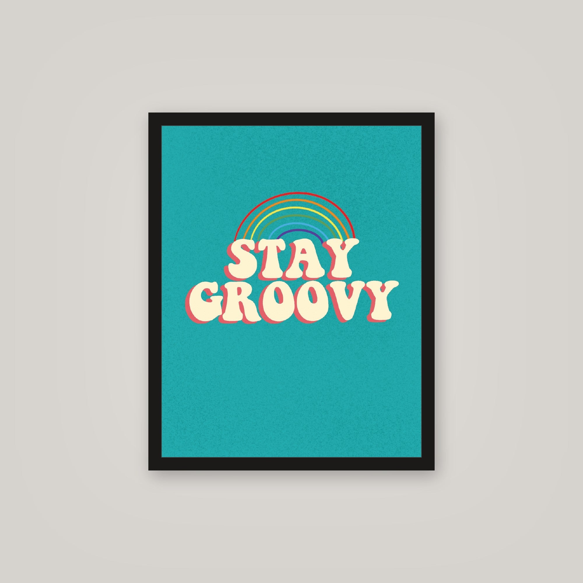 [auto-mockup] STAY GROOVY POSTER 4 COLORS - 16 x 20in.