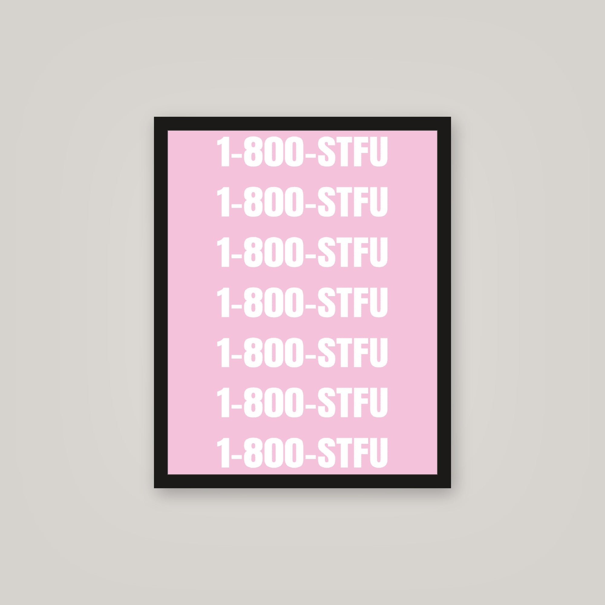 [auto-mockup] STFU800 POSTER - 16 x 20in.