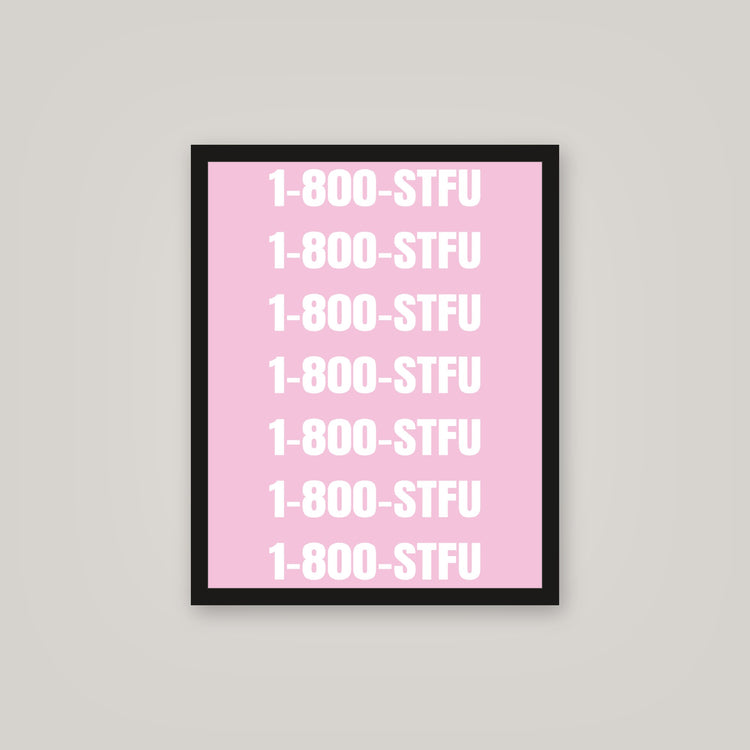 [auto-mockup] STFU800 POSTER - 16 x 20in.
