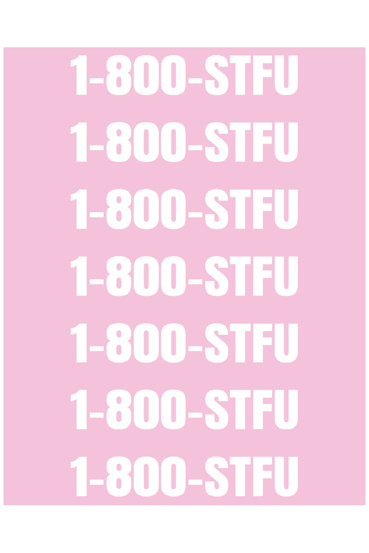 STFU800 POSTER - PosterFi