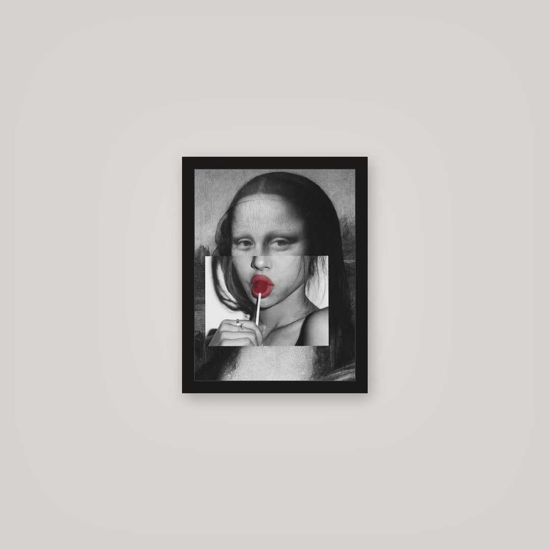 [auto-mockup] SUCKING MONA POSTER - 11 x 14in.