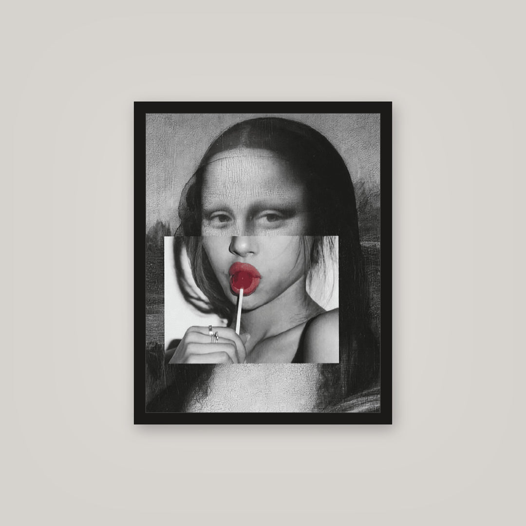 [auto-mockup] SUCKING MONA POSTER - 16 x 20in.