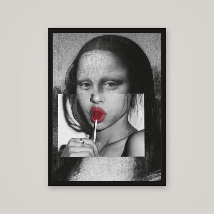 [auto-mockup] SUCKING MONA POSTER - 18 x 24in.