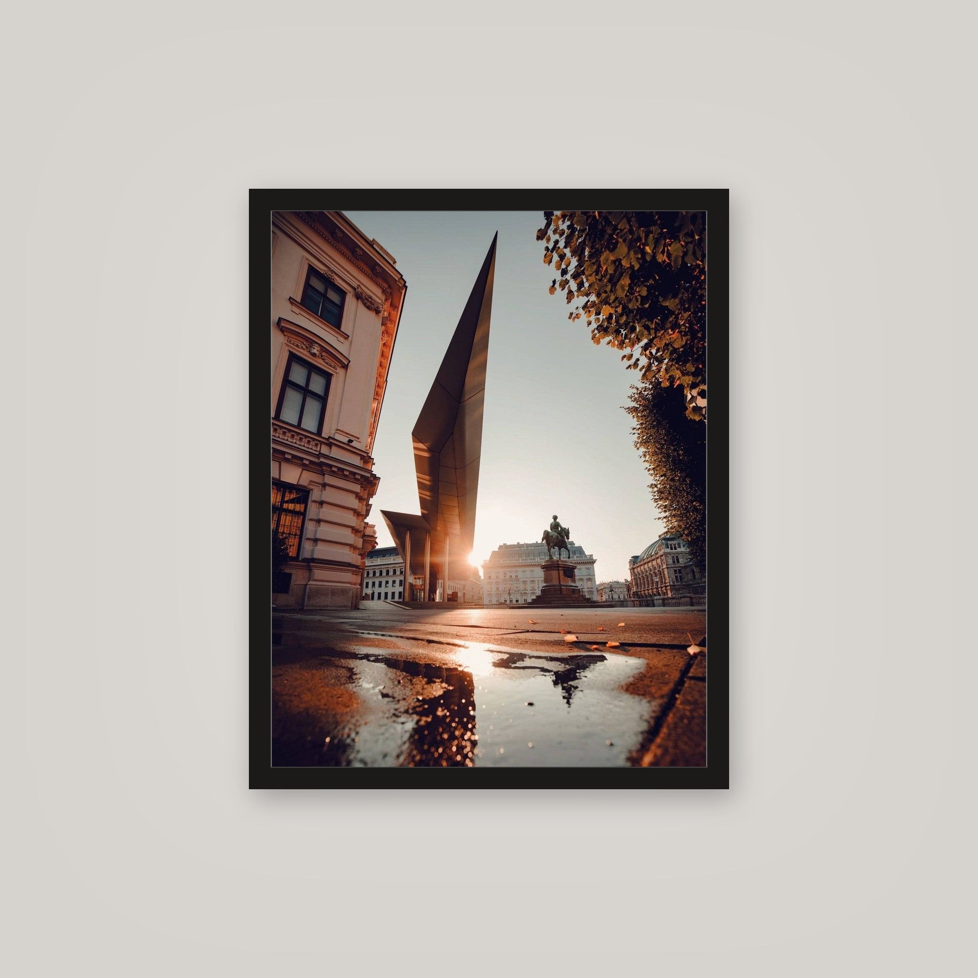 [auto-mockup] SUNRISE STATUE POSTER - 16 x 20in.