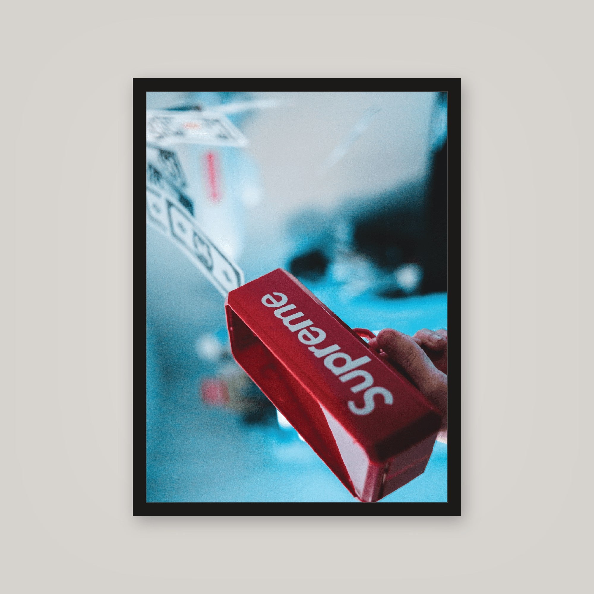 [auto-mockup] SUPREME GUN POSTER - 18 x 24in.