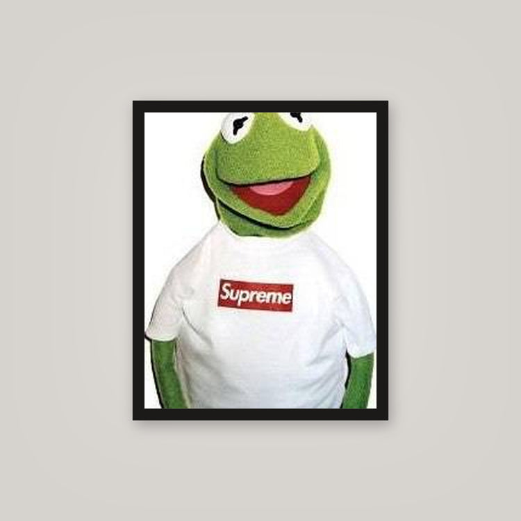 [auto-mockup] SUPREME KERMIT POSTER - 16 x 20in.