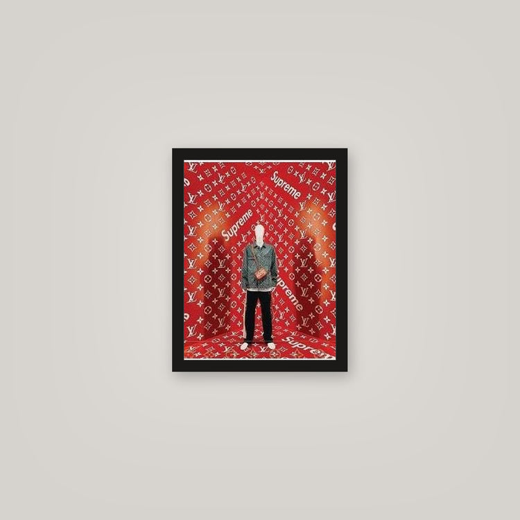 [auto-mockup] SUPREME X LV POSTER - 11 x 14in.