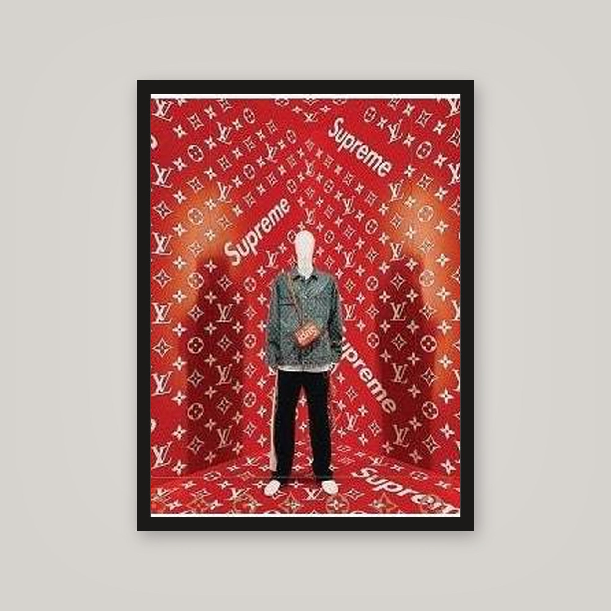 [auto-mockup] SUPREME X LV POSTER - 18 x 24in.