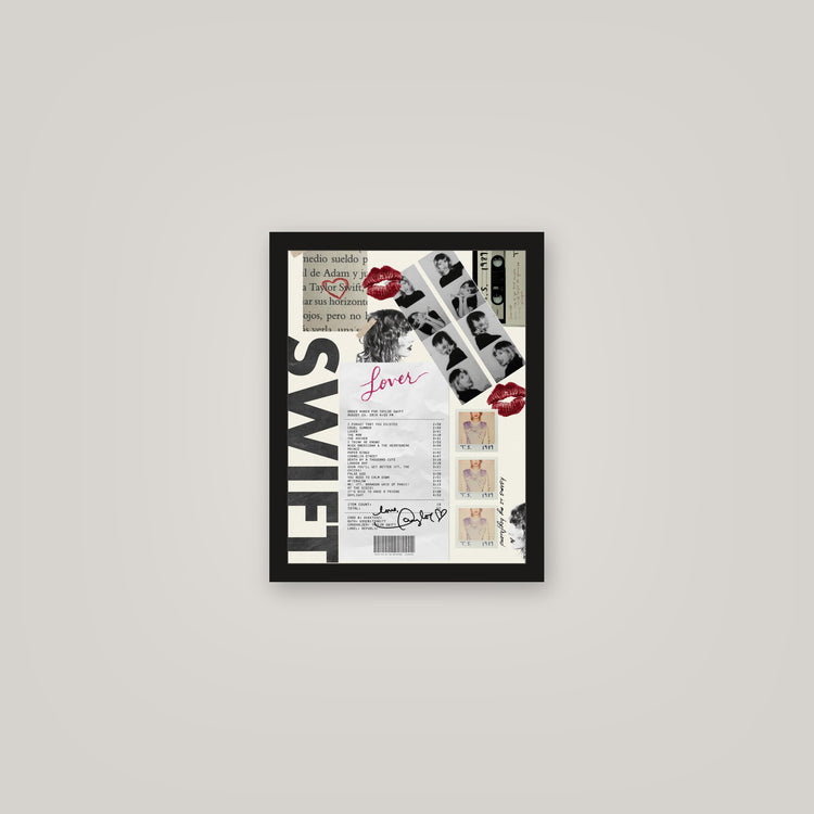 [auto-mockup] SWIFT COLLAGE POSTER - 11 x 14in.