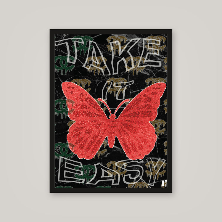 [auto-mockup] TAKE IT EASY FLY POSTER - 18 x 24in.