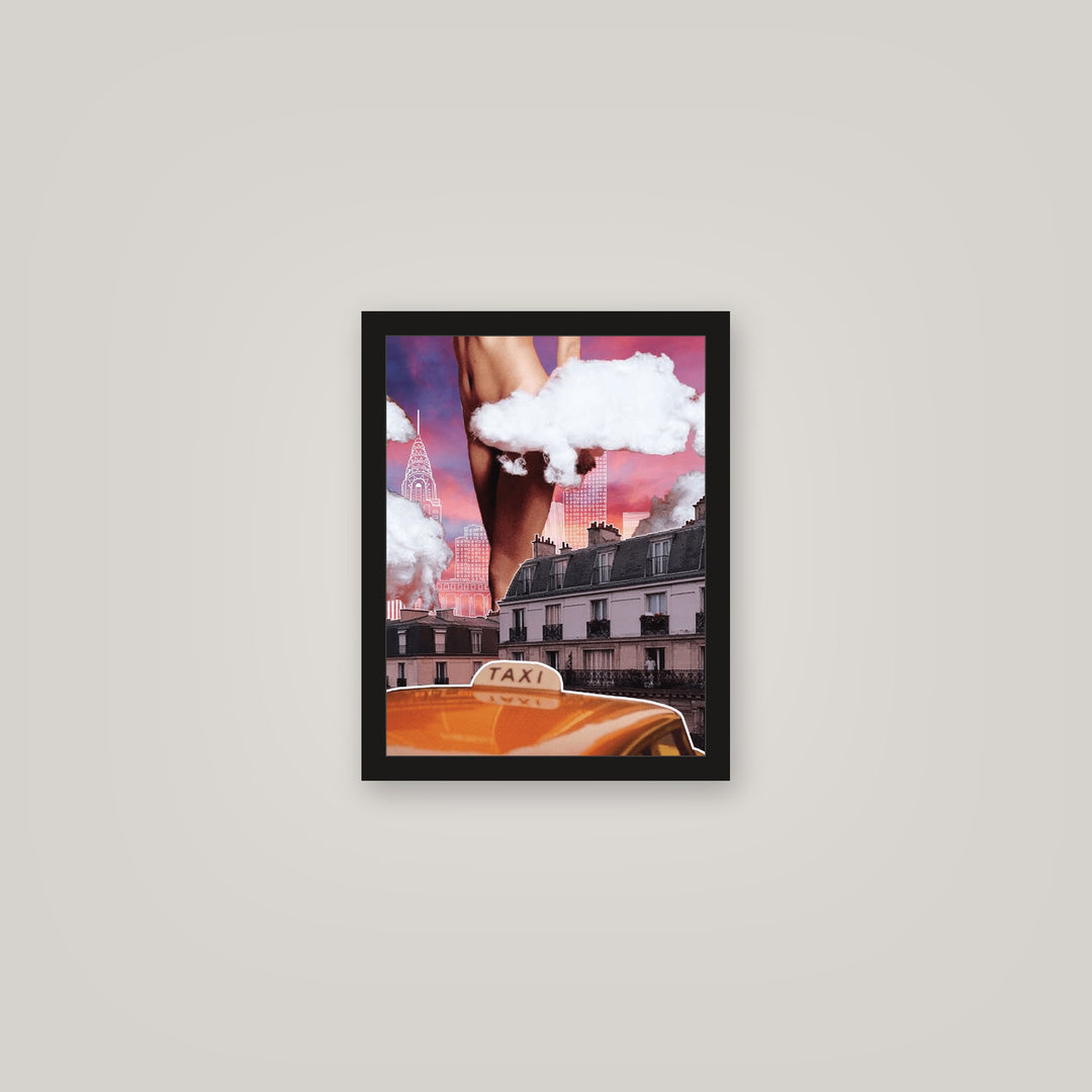 [auto-mockup] TAXI CLOUDS POSTER - 11 x 14in.