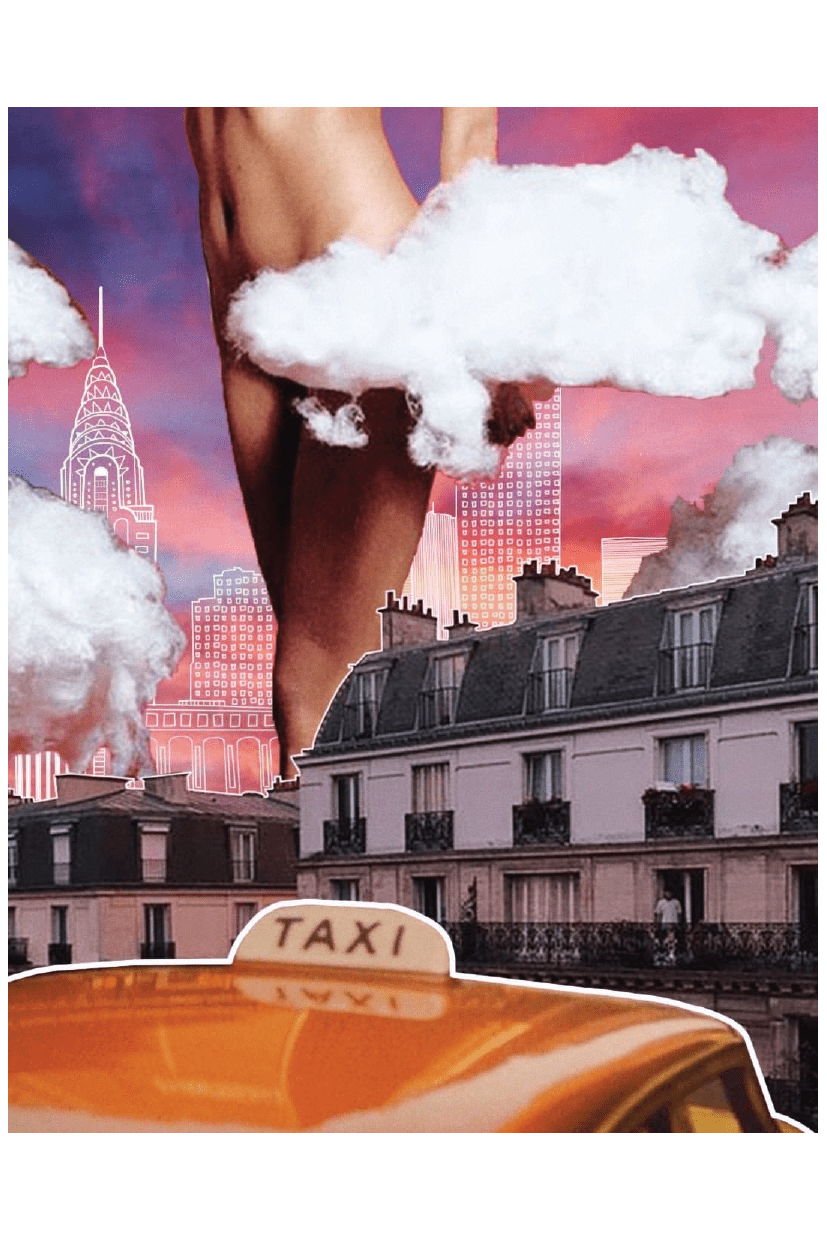 TAXI CLOUDS POSTER - PosterFi