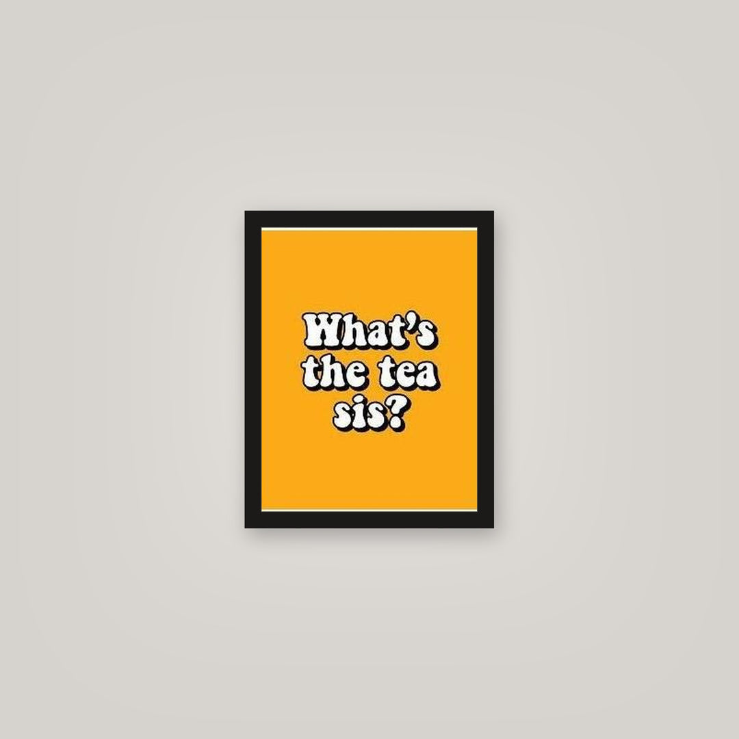 [auto-mockup] TEA SIS POSTER - 11 x 14in.