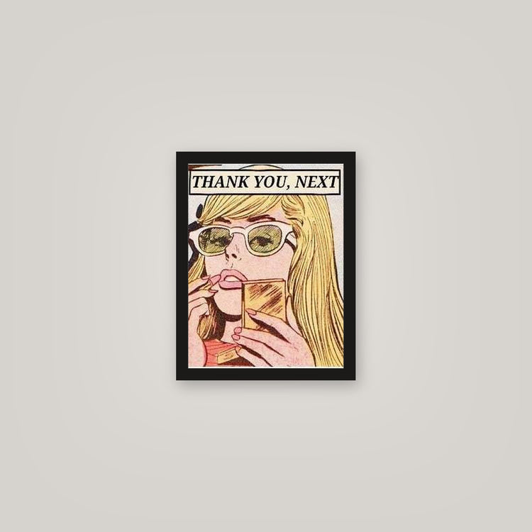 [auto-mockup] THANK YOU, NEXT POSTER - 11 x 14in.