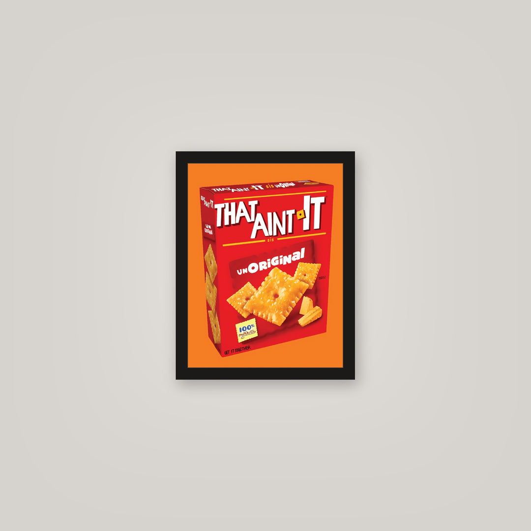 [auto-mockup] THAT AINT IT POSTER - 11 x 14in.