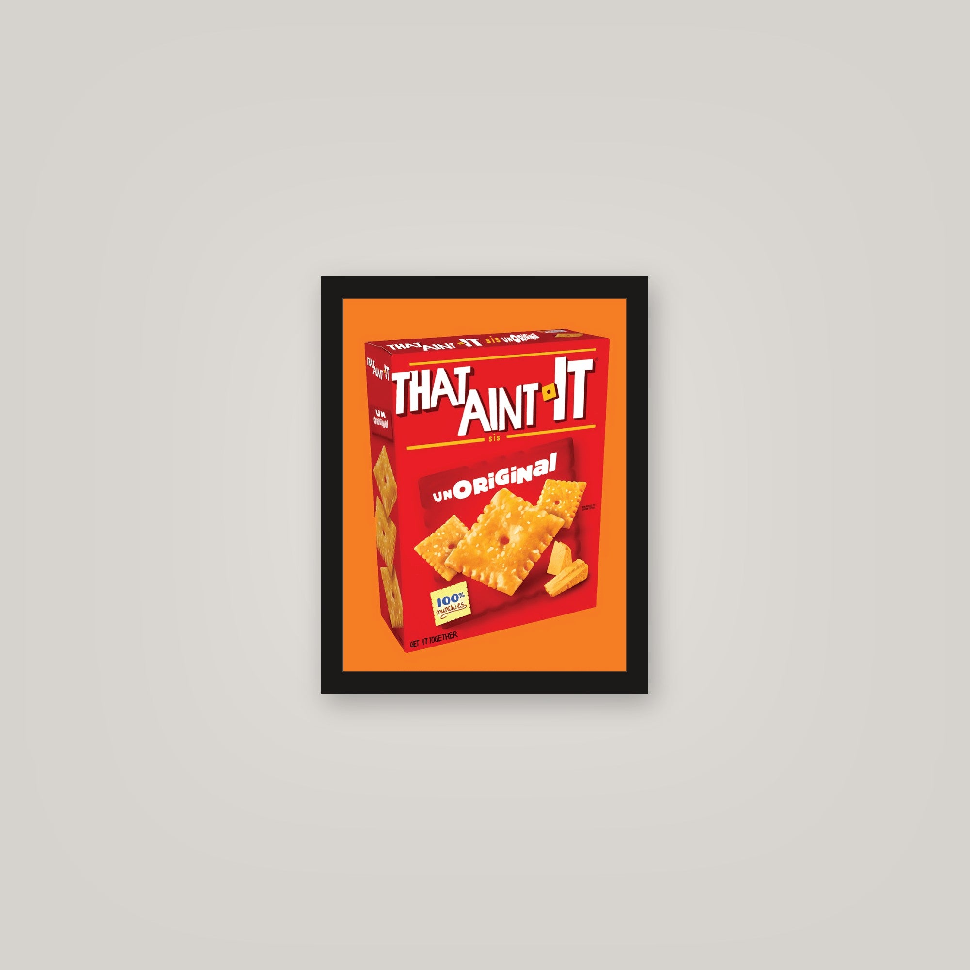 [auto-mockup] THAT AINT IT POSTER - 11 x 14in.