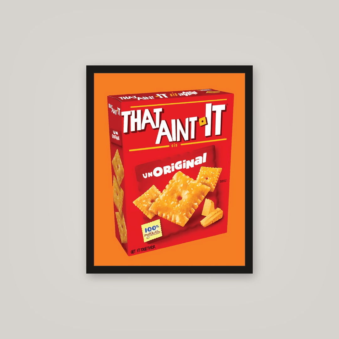 [auto-mockup] THAT AINT IT POSTER - 16 x 20in.