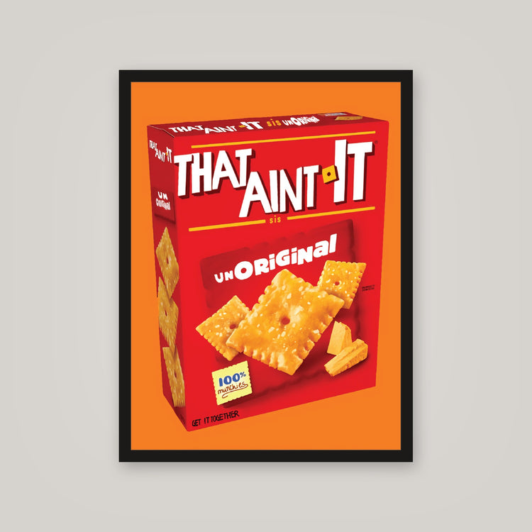[auto-mockup] THAT AINT IT POSTER - 18 x 24in.
