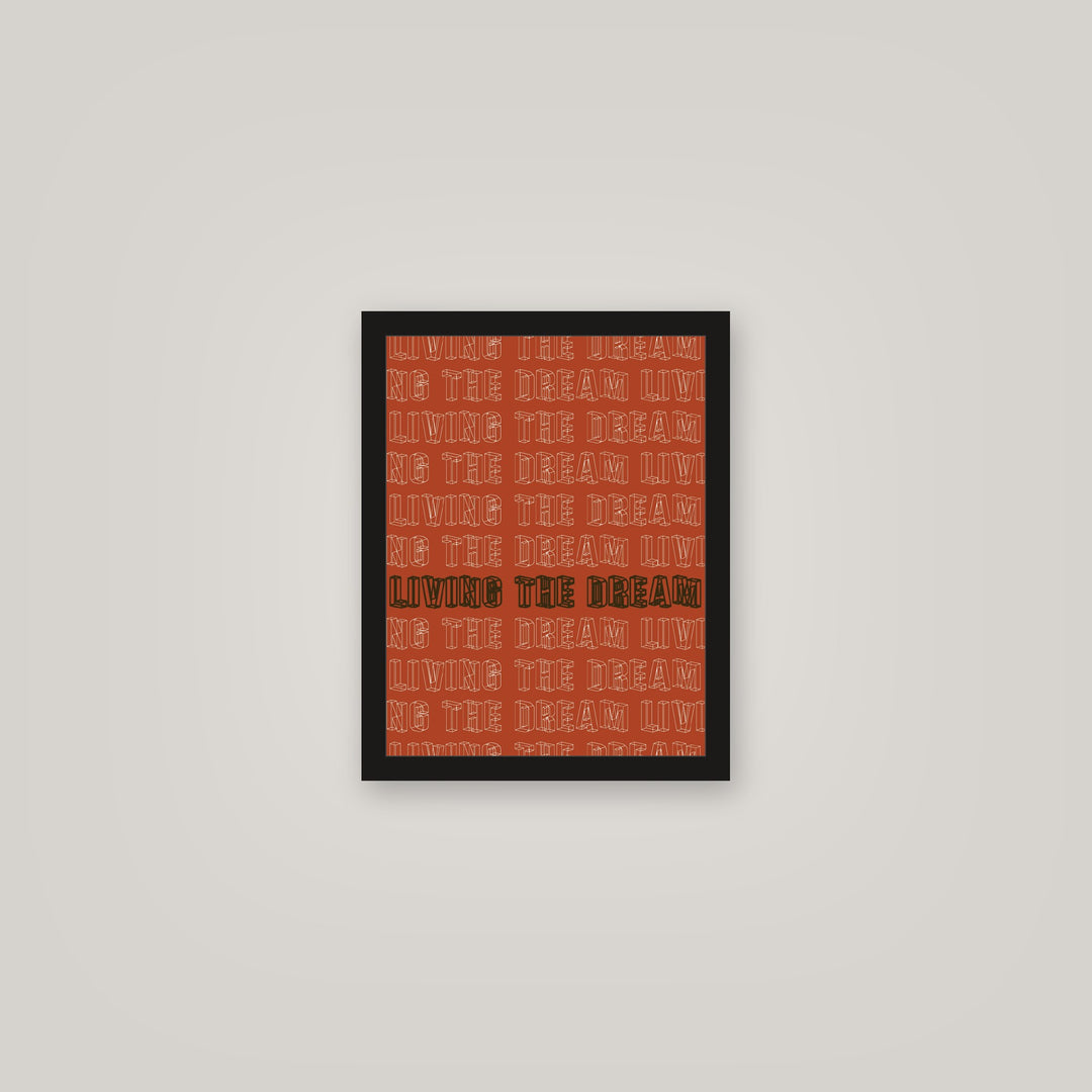 [auto-mockup] THE DREAM POSTER (MULTIPLE COLORS) - 11 x 14in.