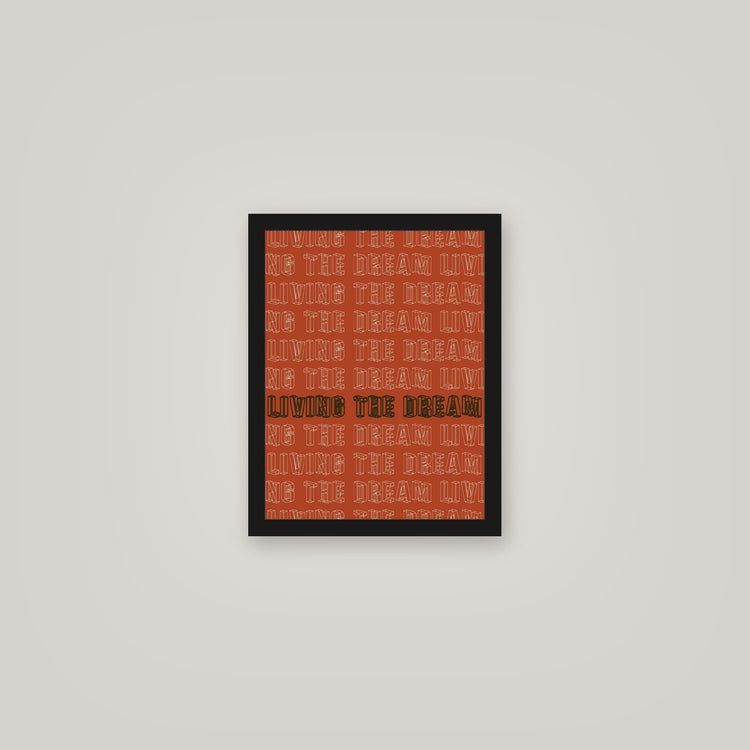 [auto-mockup] THE DREAM POSTER (MULTIPLE COLORS) - 11 x 14in.