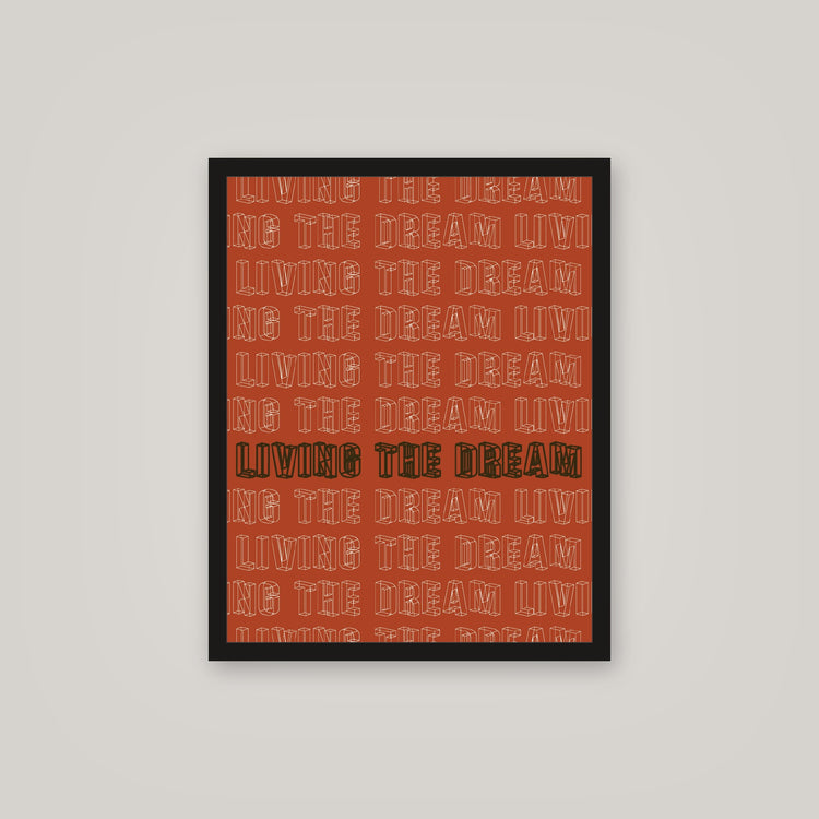 [auto-mockup] THE DREAM POSTER (MULTIPLE COLORS) - 16 x 20in.