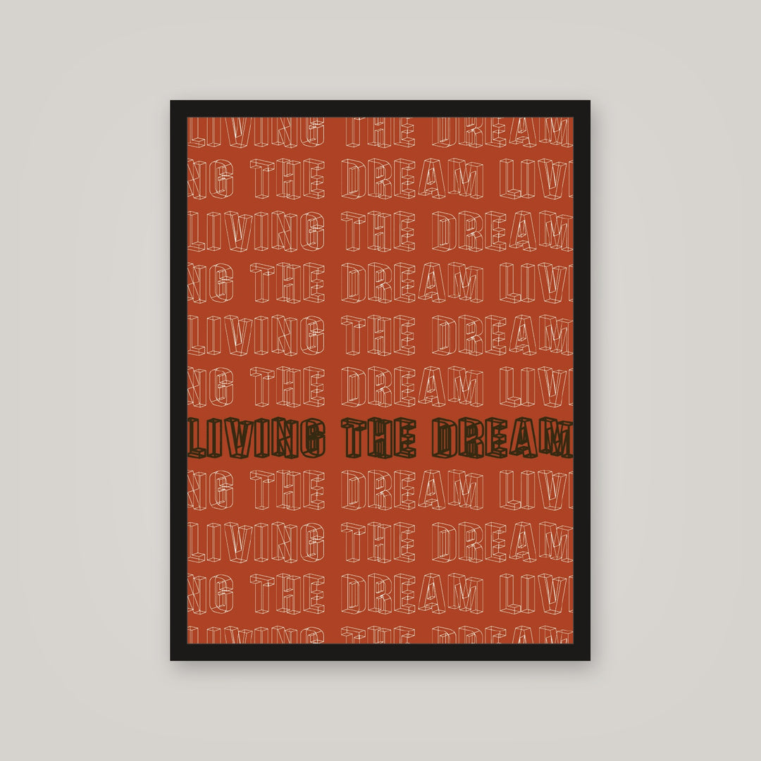 [auto-mockup] THE DREAM POSTER (MULTIPLE COLORS) - 18 x 24in.