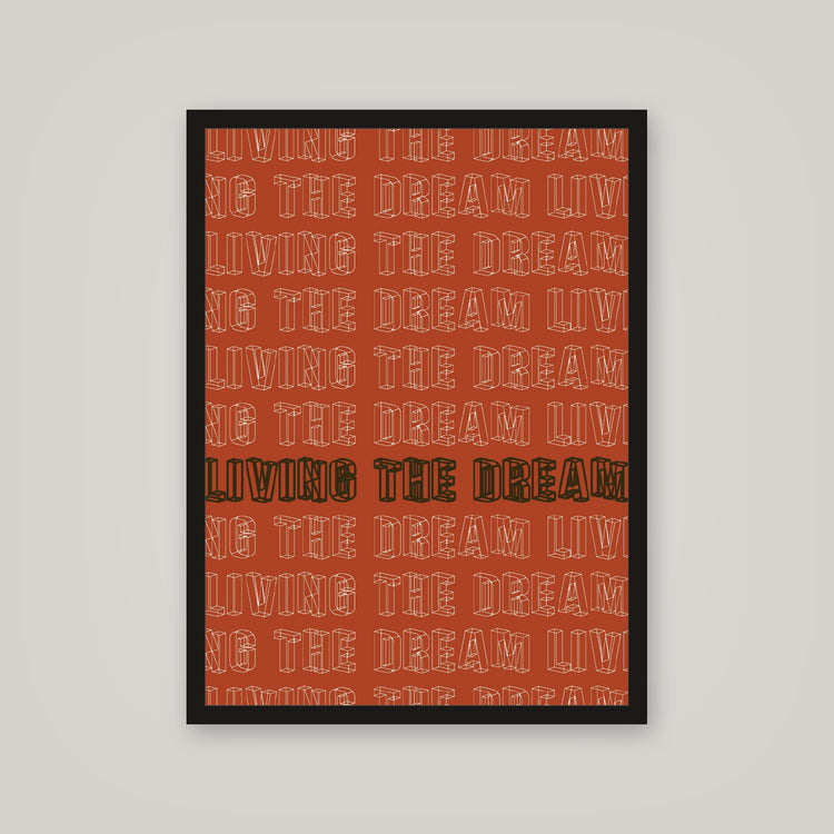 [auto-mockup] THE DREAM POSTER (MULTIPLE COLORS) - 18 x 24in.