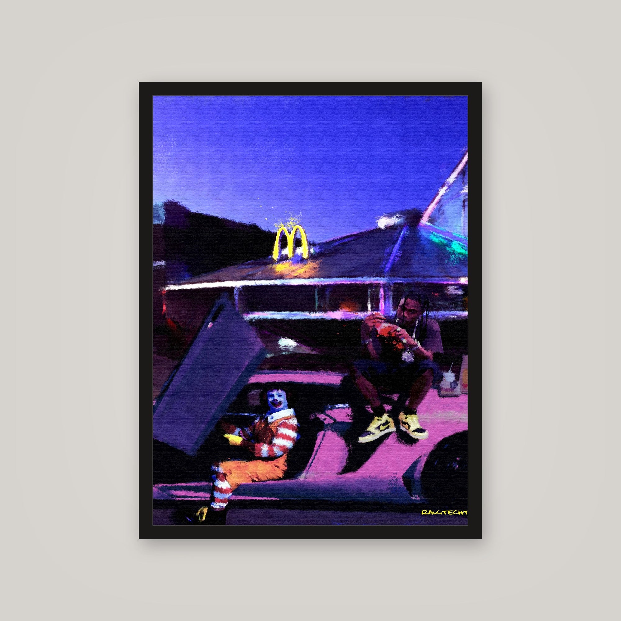 [auto-mockup] THE TRAVIS MEAL POSTER - 18 x 24 in.