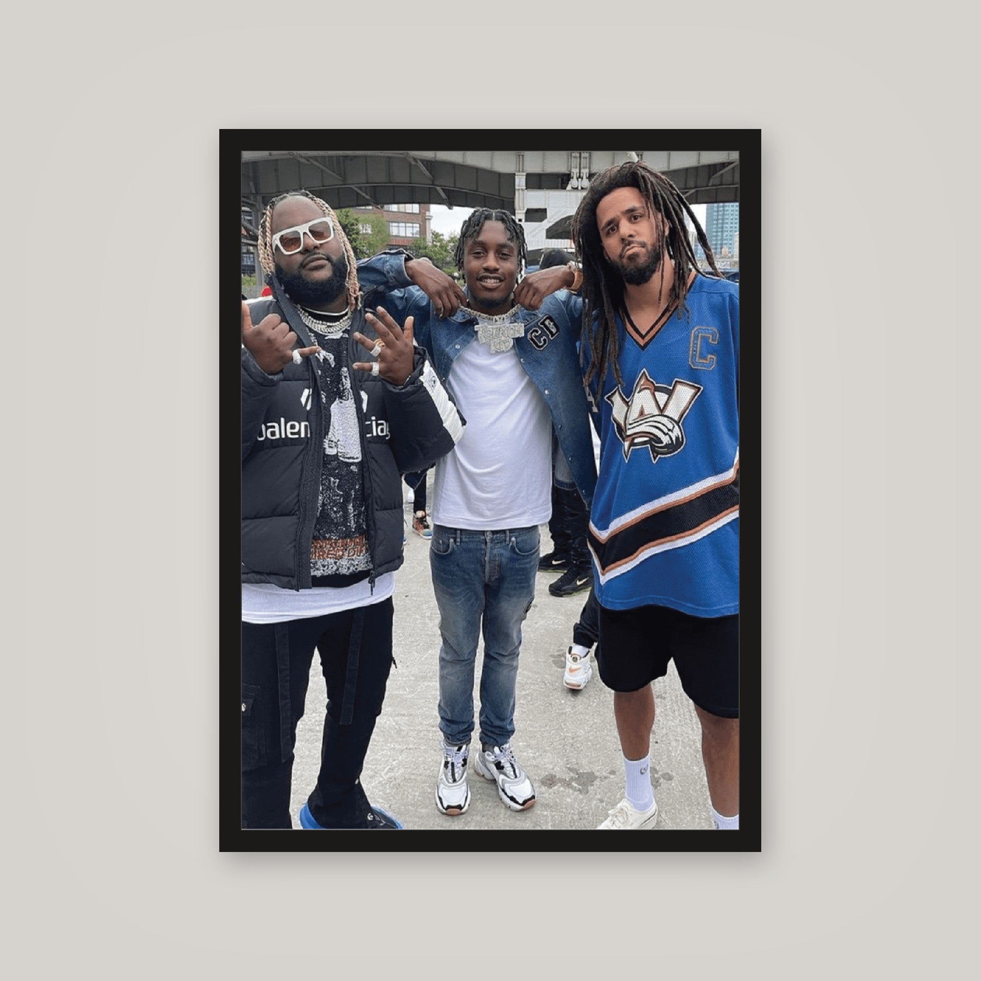 [auto-mockup] THE TRIO POSTER - 18 x 24in.
