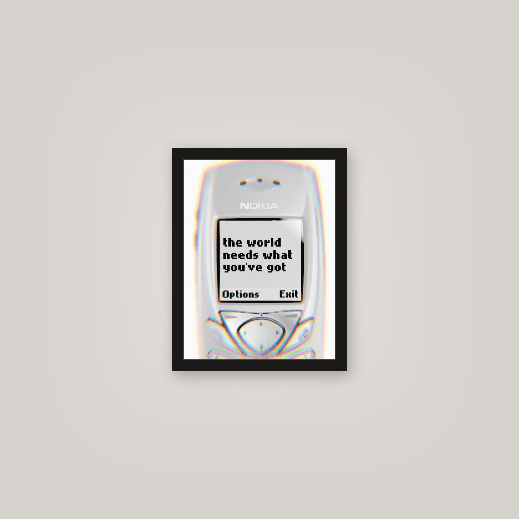 [auto-mockup] THE WORLD GOT IT POSTER - 11 x 14in.