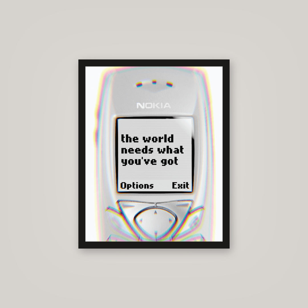 [auto-mockup] THE WORLD GOT IT POSTER - 16 x 20in.