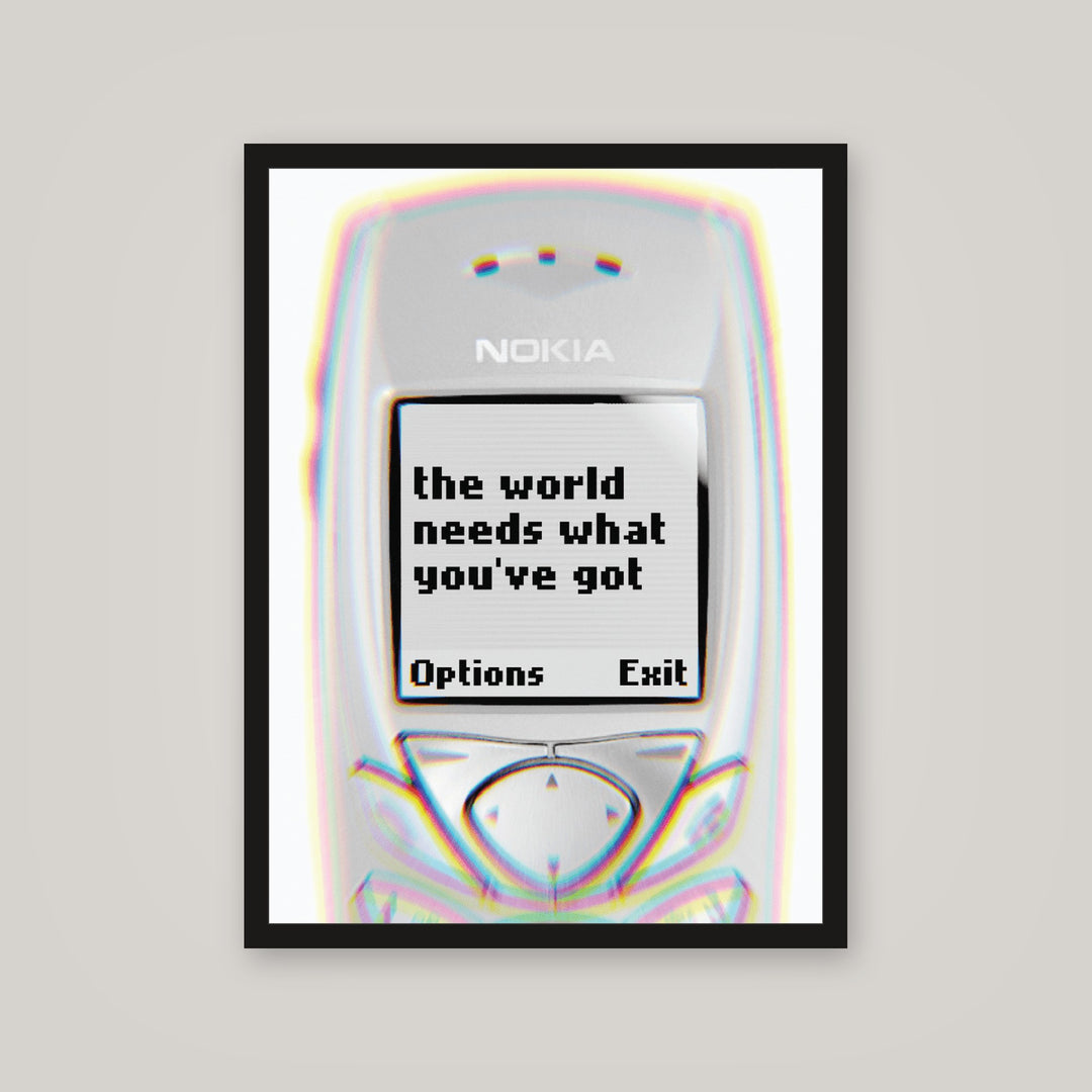 [auto-mockup] THE WORLD GOT IT POSTER - 18 x 24in.