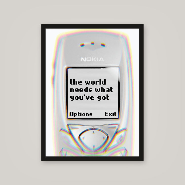 [auto-mockup] THE WORLD GOT IT POSTER - 18 x 24in.