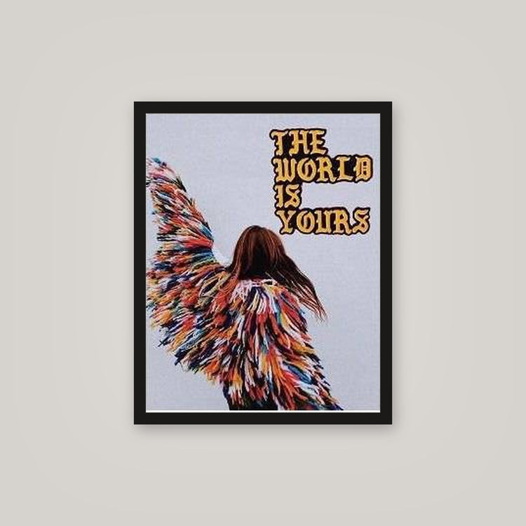 [auto-mockup] THE WORLD POSTER - 16 x 20in.