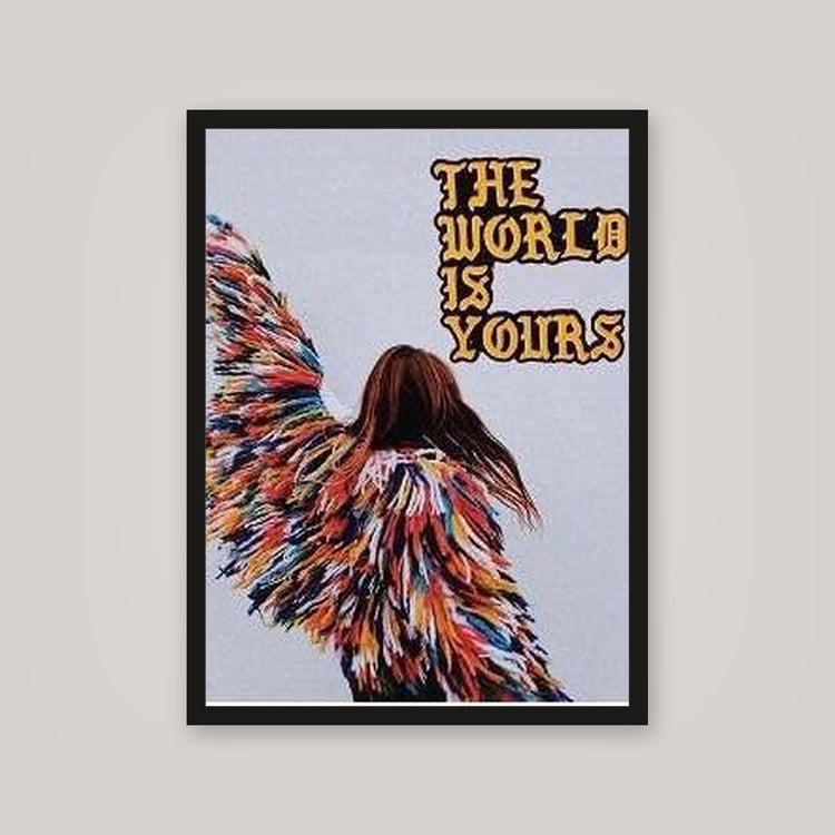 [auto-mockup] THE WORLD POSTER - 18 x 24in.