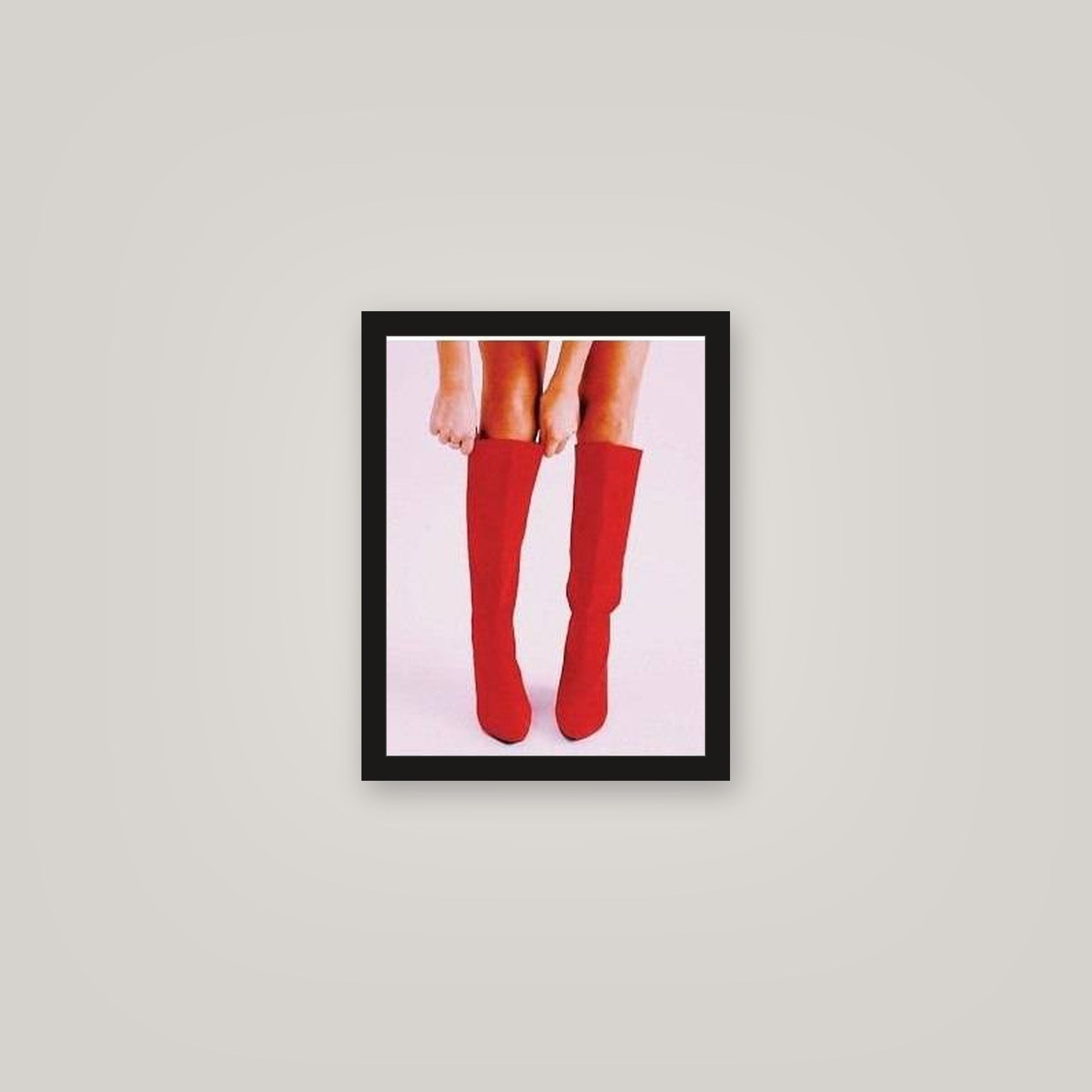 [auto-mockup] THESE BOOTS POSTER - 11 x 14in.