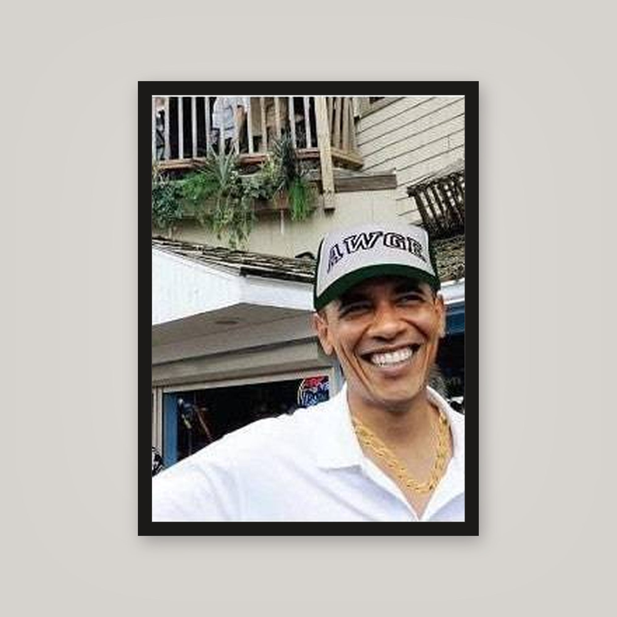 [auto-mockup] THUG OBAMA POSTER - 18 x 24in.