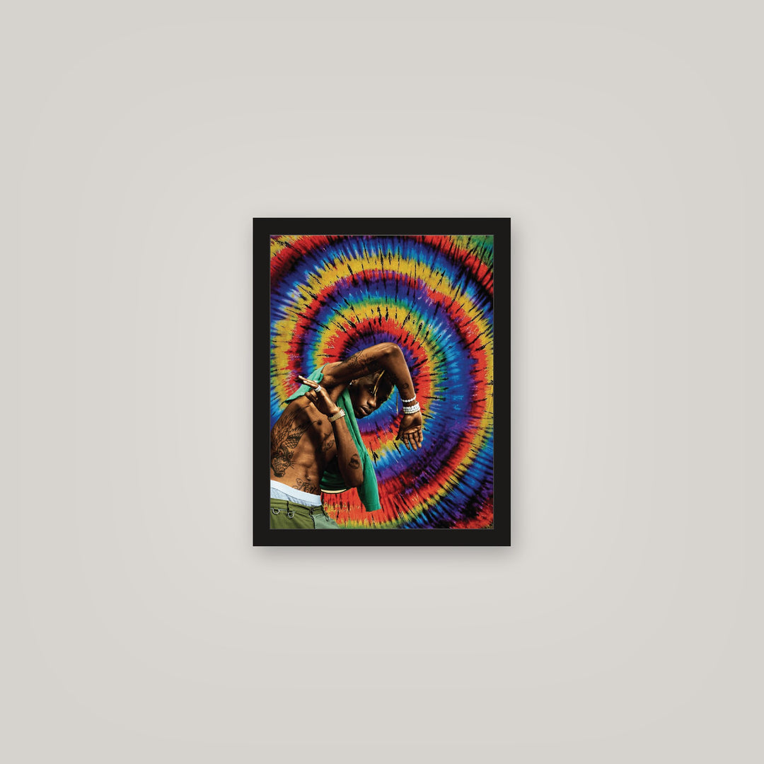 [auto-mockup] TIE DYE TRAV POSTER - 11 x 14in.