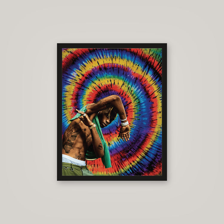 [auto-mockup] TIE DYE TRAV POSTER - 16 x 20in.